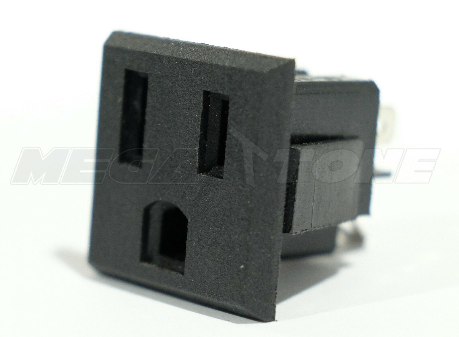 (1 Pc) Ac Power Outlet 15a/125vac 3-prong Female Socket Snap-in Panel Usa Seller